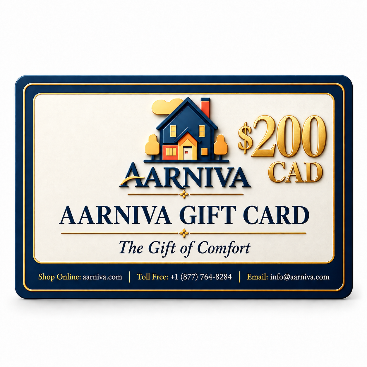 AARNIVA Digital Gift Card – The Gift of Comfort