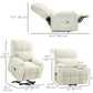 HOMCOM Lift Chair for Seniors, Microfibre Upholstered Electric Recliner Chair with Remote, Quick Assembly, Grey