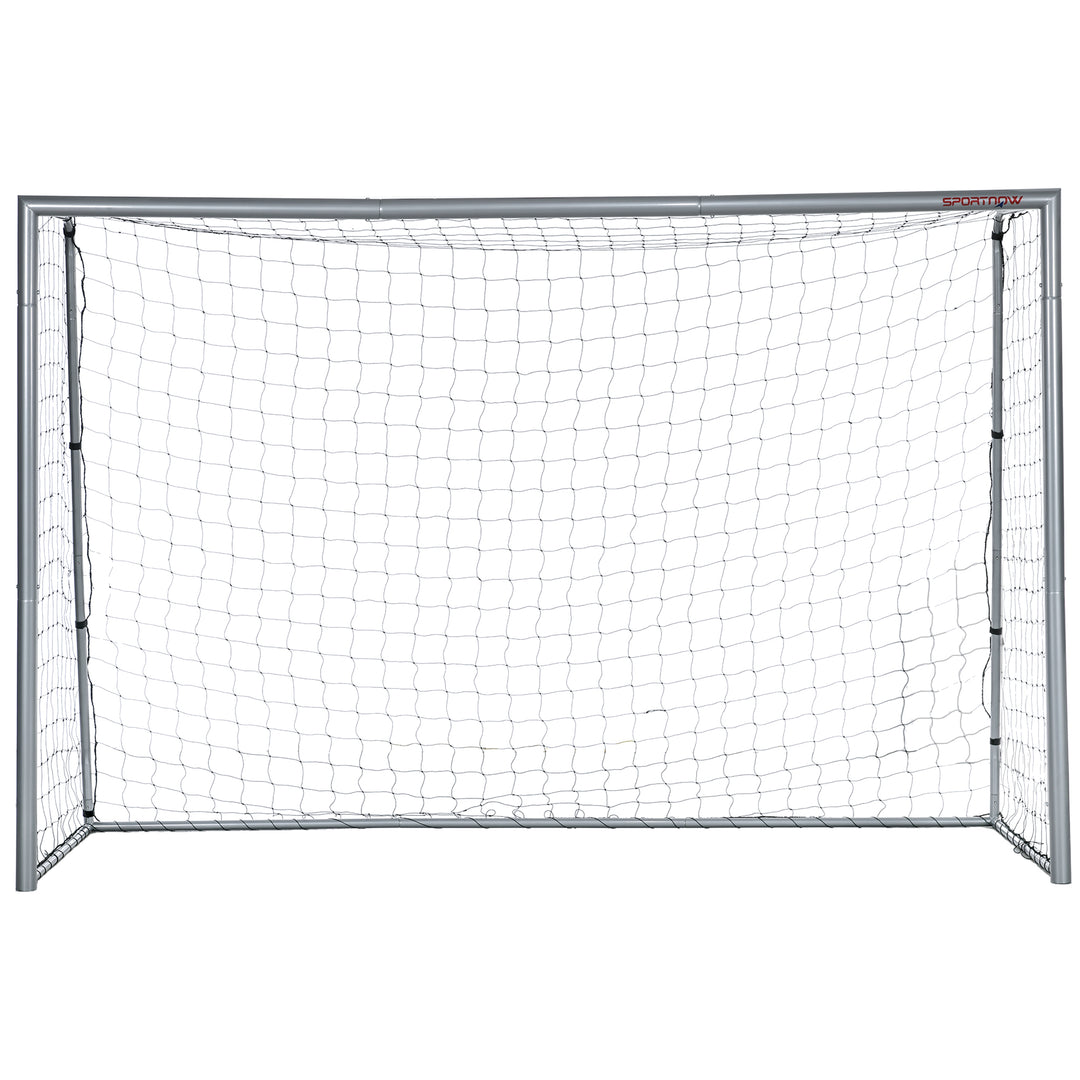 Soozier 10ft x 6.5ft Soccer Goal, Soccer Net for Backyard with Ground Stakes, Quick and Simple Set Up