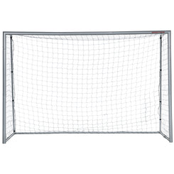 Soozier 10ft x 6.5ft Soccer Goal, Soccer Net for Backyard with Ground Stakes, Quick and Simple Set Up