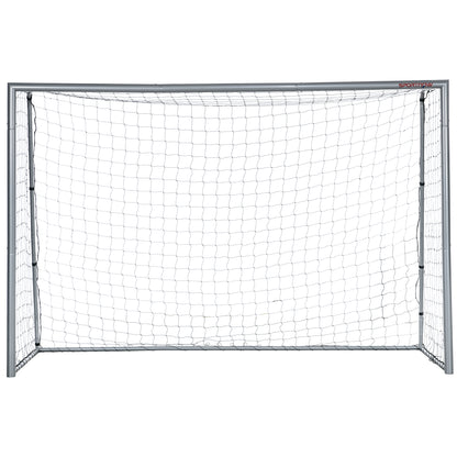 Soozier 10ft x 6.5ft Soccer Goal, Soccer Net for Backyard with Ground Stakes, Quick and Simple Set Up