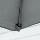Outsunny 10ft Cantilever Patio Umbrella Offset Parasol with Crank Handle, Cross Base for Garden, Deck, Dark Grey