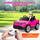 Qaba 12V CHEVROLET SILVERADO EV RST Licensed Kids Car w/ Remote, Spring Suspension, Soft Start, Training Wheels, Black