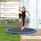 Soozier 14FT Trampoline Pad Replacement, Î¦168" Spring Cover, Water-Resistant Universal Round Trampoline Safety Pad, No Holes for Pole, Blue