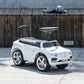 Qaba Bentley Bentayga Licensed Baby Car Foot To Floor with Horn Music, Under-Seat Storage, for 18-36 Months, White