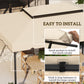 Outsunny 13' x 10' Gazebo Replacement Canopy, Gazebo Top Cover with Double Vented Roof for Garden Patio(TOP ONLY), Beige