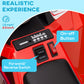 Aosom 6V Quad Kids Electric Car with Wear-resistant Wheels, for Boys and Girls Aged 18-36 Months, Red