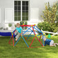 Outsunny 6 FT Climbing Dome Geometric Jungle Gym w/ Rust and UV-Resistant Steel, Up to 396 lbs, for 1-4 Children Aged 3-8 Years