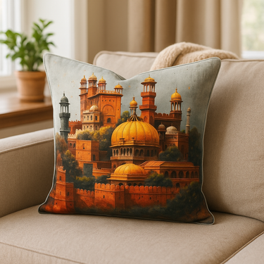 Cultural & Artistic Collection Designing Pillow In Square