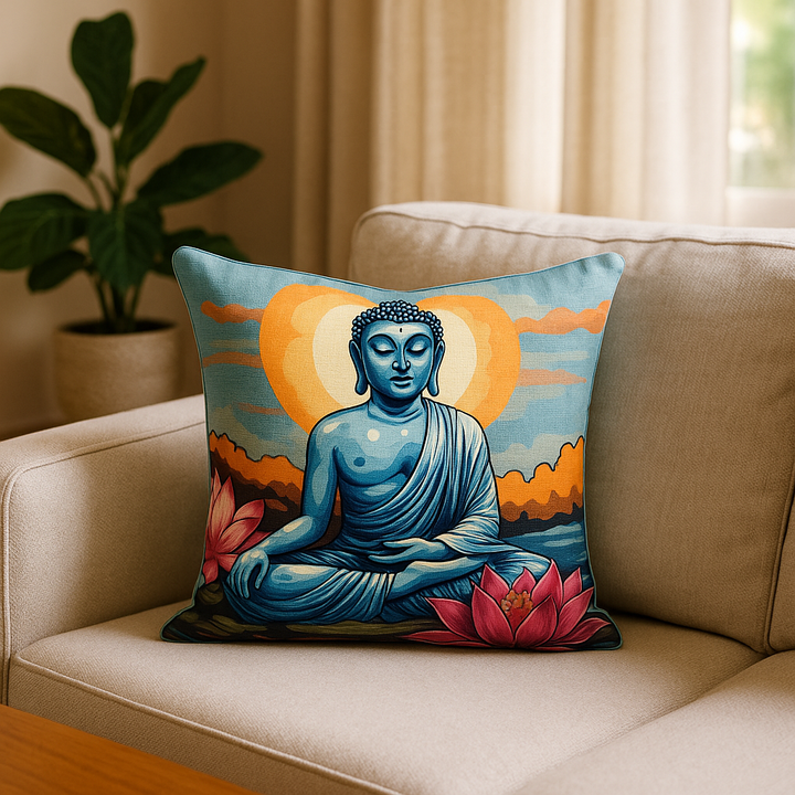 Cultural & Artistic Collection Designing Pillow In Square