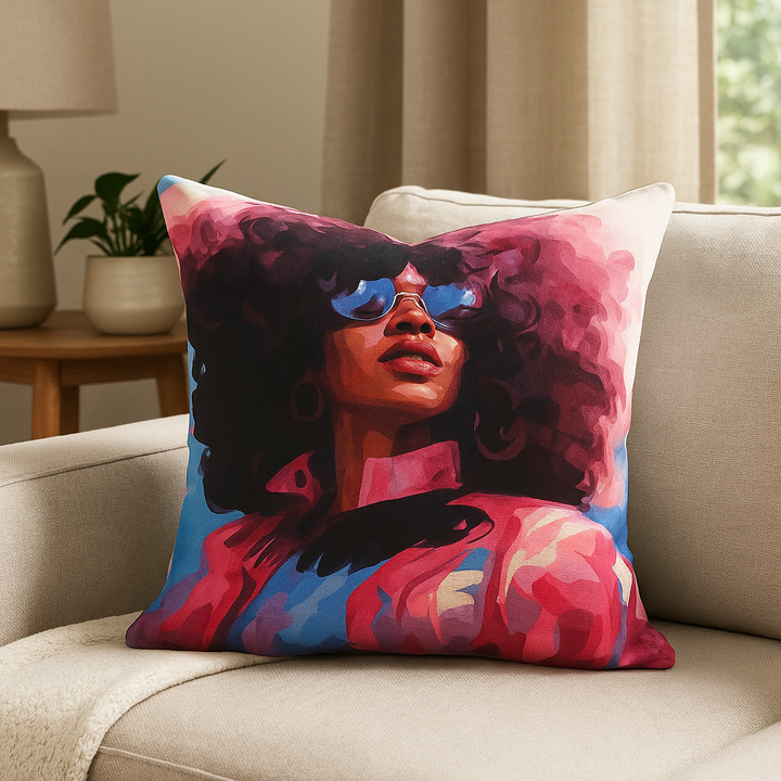 Cultural & Artistic Collection Designing Pillow In Square