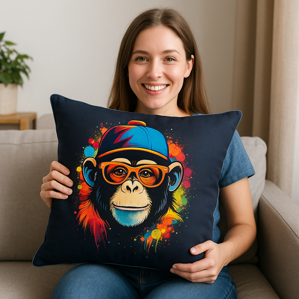 Animal Collection Designing Pillow In Square