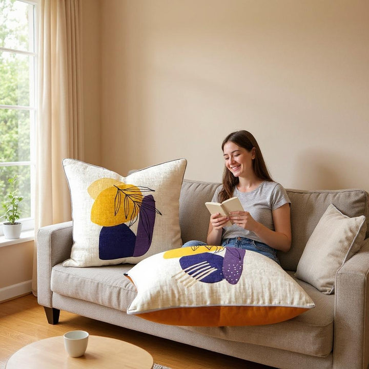 Cultural & Artistic Collection Designing Pillow In Square