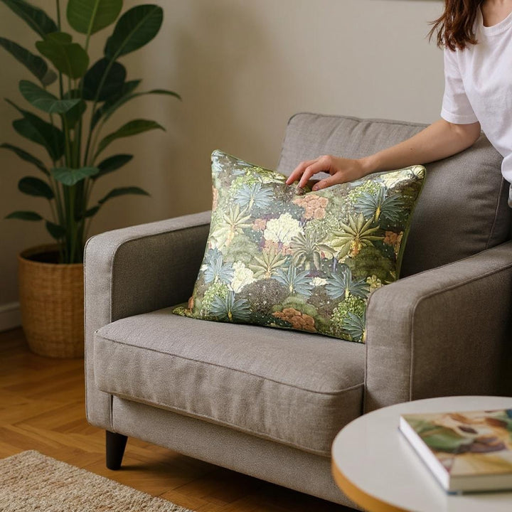 Nature & Landscape Designing Pillow In Square Collection