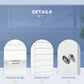 kleankin Over Toilet Storage Cabinet, Bathroom Wall Cabinet with Adjustable Shelf for Living Room and Entryway, White