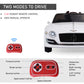Aosom 12V Ride On Car Licensed Bentley Battery Powered Electric Vehicles w/ Parent Remote Control, 2 Speed - Black