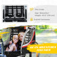 Aosom 2 Seat Bike Trailer for Kids 2-in-1 Double Baby Jogging Stroller with Handbrake, Rubber Wheels, 5 Point Harness, Waterproof Cover, Storage Bag, Reflectors, Yellow