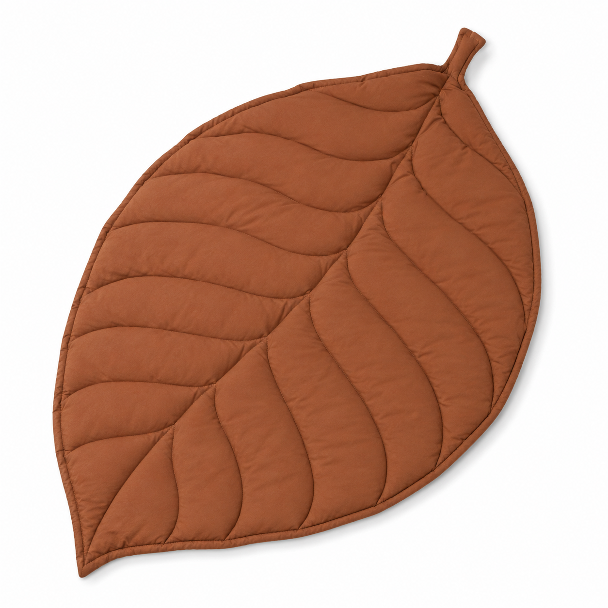 Aarniva Leaf-Shaped Quilted Baby Play Mat | Soft & Padded | Ultra-Cozy Nursery Mat | Leaf Design | Baby Sheet