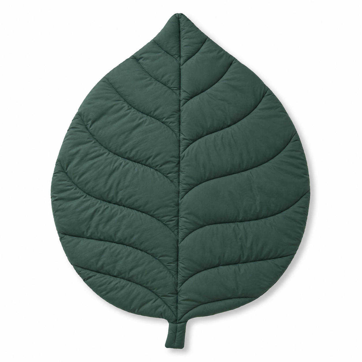 Aarniva Leaf-Shaped Quilted Baby Play Mat | Soft & Padded | Ultra-Cozy Nursery Mat | Leaf Design | Baby Sheet