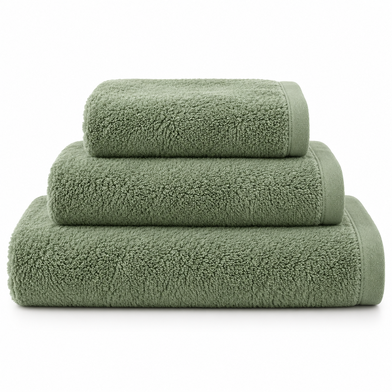 Aarniva Solid Colour Towel Set | Ultra-Soft & Plush | Bath, Hand & Face Towels | 3-Piece Set