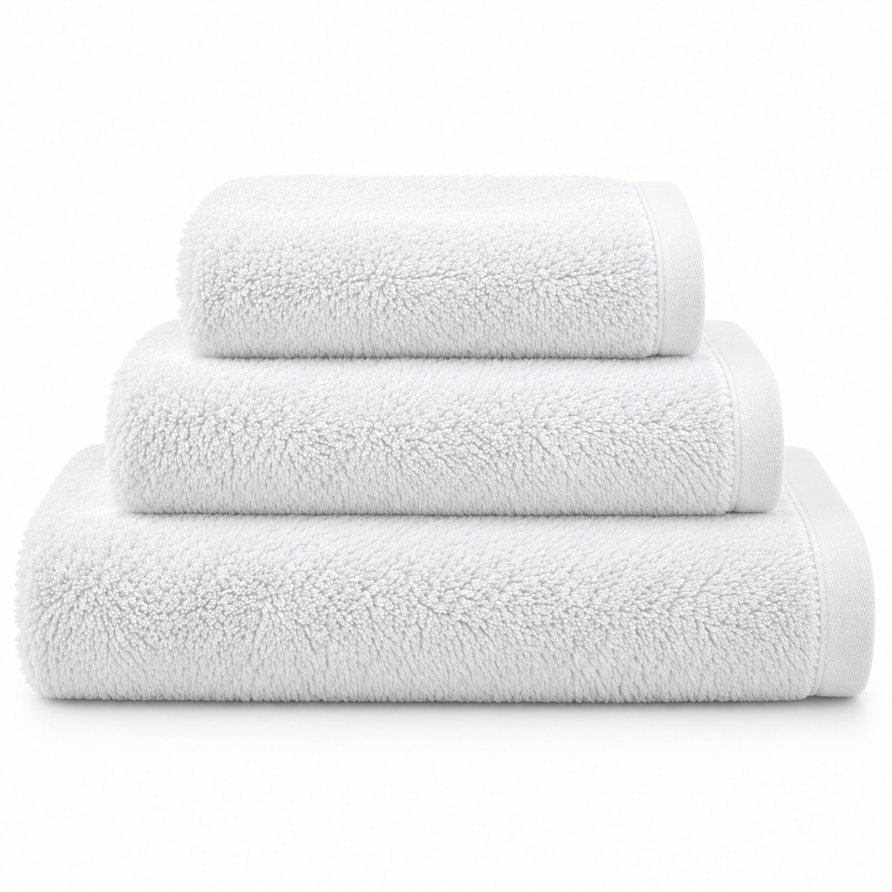 Aarniva Solid Colour Towel Set | Ultra-Soft & Plush | Bath, Hand & Face Towels | 3-Piece Set