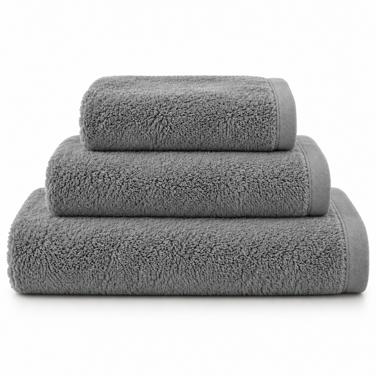 Aarniva Solid Colour Towel Set | Ultra-Soft & Plush | Bath, Hand & Face Towels | 3-Piece Set