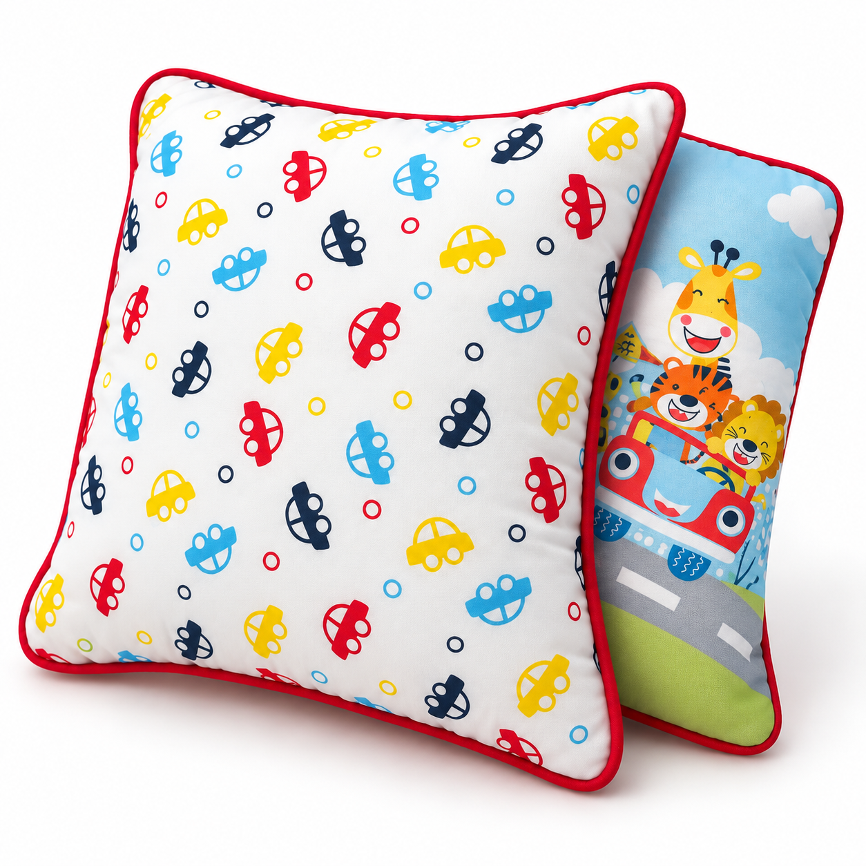 Aarniva Baby Mustard Seed Pillow | 100% Cotton Cover | Soft & Comfortable | Car & Safari Travel | 1-Piece