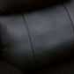 HOMCOM PU Leather Reclining Chair, Recliner Chair for Living Room with Footrest and 2 Side Pockets, Black