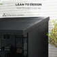 Outsunny 10' x 13' Wall Pergola, Outdoor Gazebo with 2 Curtains and 2 Nettings, UV Resistant, for Patio, Deck, Dark Grey