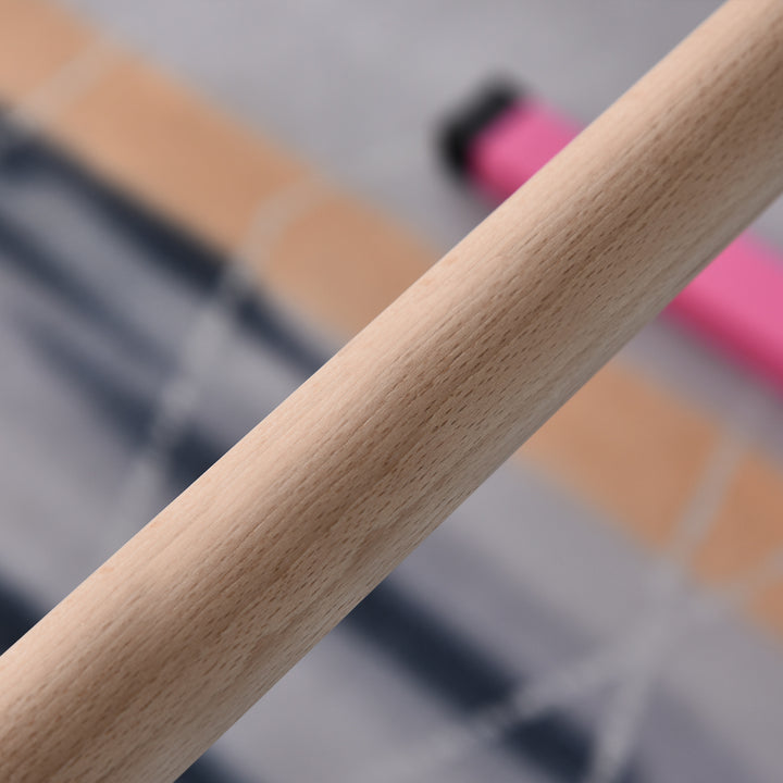 Soozier Professional Gymnastics Bar for Kids, Toddler Home Gymnastics Equipment with 13-level Adjustable Height, Pink