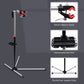 HOMCOM 47" To 75" Adjustable Bike Repair Stand Tool Tray Bicycle Cycle Rack Work