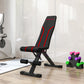 Soozier Adjustable Weight Bench, Foldable Workout Bench with Multi-Angle Seat and Back, Flat or Incline Bench for Home Gym
