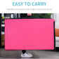 Soozier 4'x10'x2'' Folding Gymnastics Tumbling Mat, Exercise Mat  with Carrying Handles for Yoga, MMA, Martial Arts, Stretching, Core Workouts, Pink