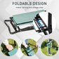 Outsunny Garden Kneeler and Seat Stool, Folding Gardening Stool Kneeling Chair with Thicken Pad and Handles