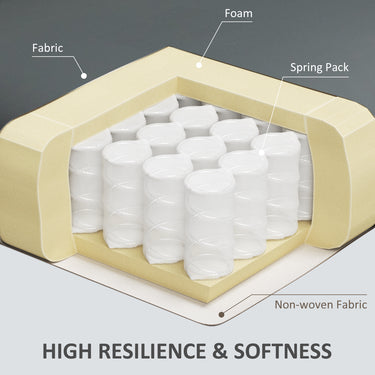 HOMCOM Faux Leather Armchair, Modern Accent Chair with Thick Padding for Living Room, Bedroom, Home Office, Grey