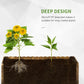 Outsunny 40" x 16" x 12"  Wooden Raised Garden Bed, Raised Planter Box, Planter Raised Bed with Drainage Holes, Natural