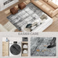 HOMCOM Area Rug for Living Room 9x12, Modern Abstract Machine Washable Rug, Non-Slip Carpet for Bedroom, Dining Room, Grey
