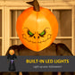 HOMCOM 7ft Inflatable Halloween Decoration Pumpkin Reaper, Blow-Up Outdoor LED Yard Display with Lights for Garden, Party, Holiday