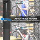 HOMCOM Bicycle Repair Stand Max 88 lbs, Bike Fixing Stand, Height Adjustable, Foldable and 360Â° Rotatable for Road Bike, Mountain Bike, E-Bike