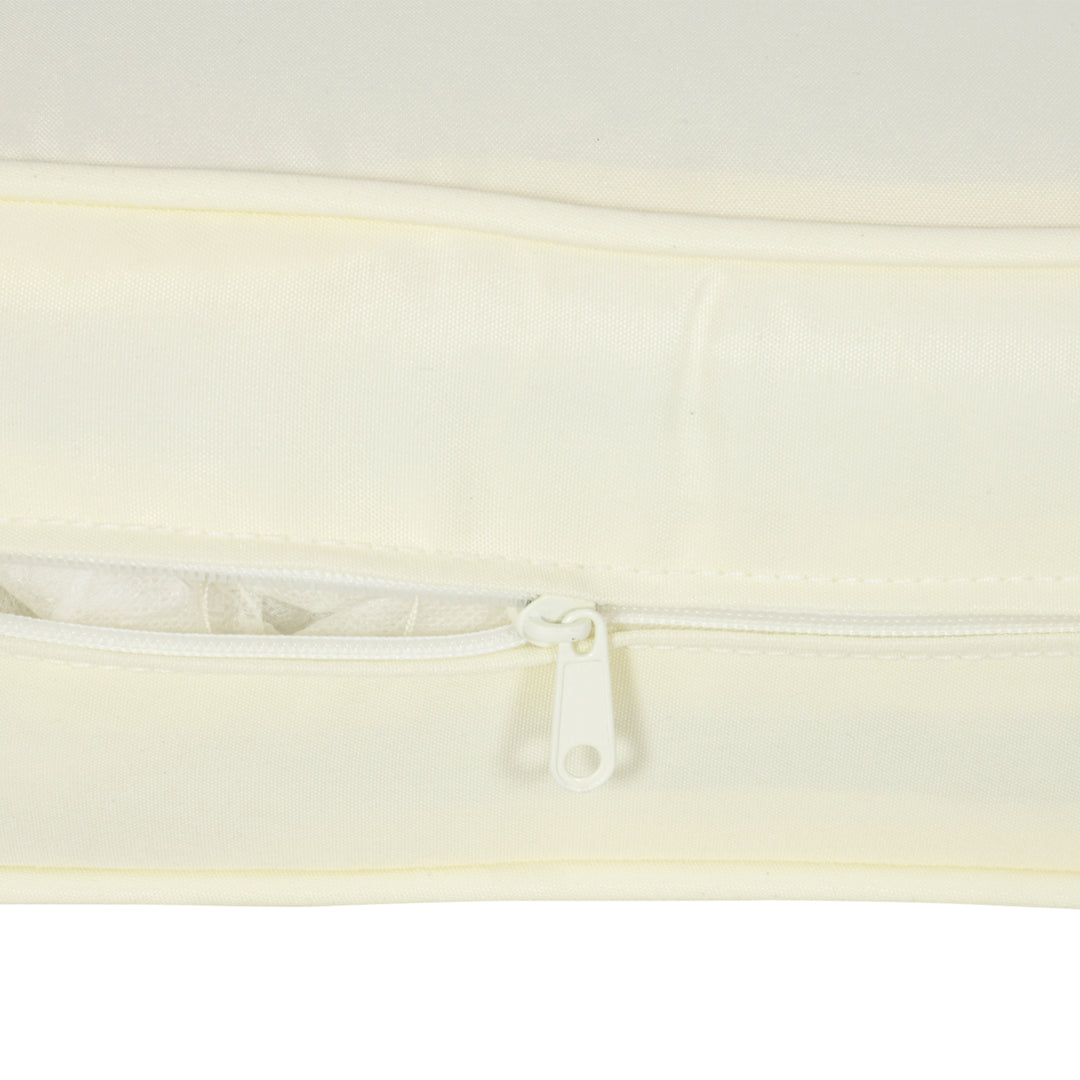 Outsunny Patio Chair Cushions, Thick Deep Seat Outdoor Seat Cushion with Back Cushion, Light Green