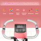 Soozier 3 in 1 Folding Exercise Bike, Foldable Stationary Bike with 8-Level Magnetic Resistance, Adjustable Seat, Black