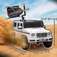 Aosom Mercedes Benz G500 Licensed 12V Kids Ride on Car with Remote Control, Music, Lights, MP3 for 37-96 months, Black