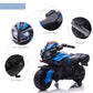 AOSOM Kids Electric Motorcycle Ride-On Toy 6V 3 km/h Max Speed for Kids 18 - 48 months Blue