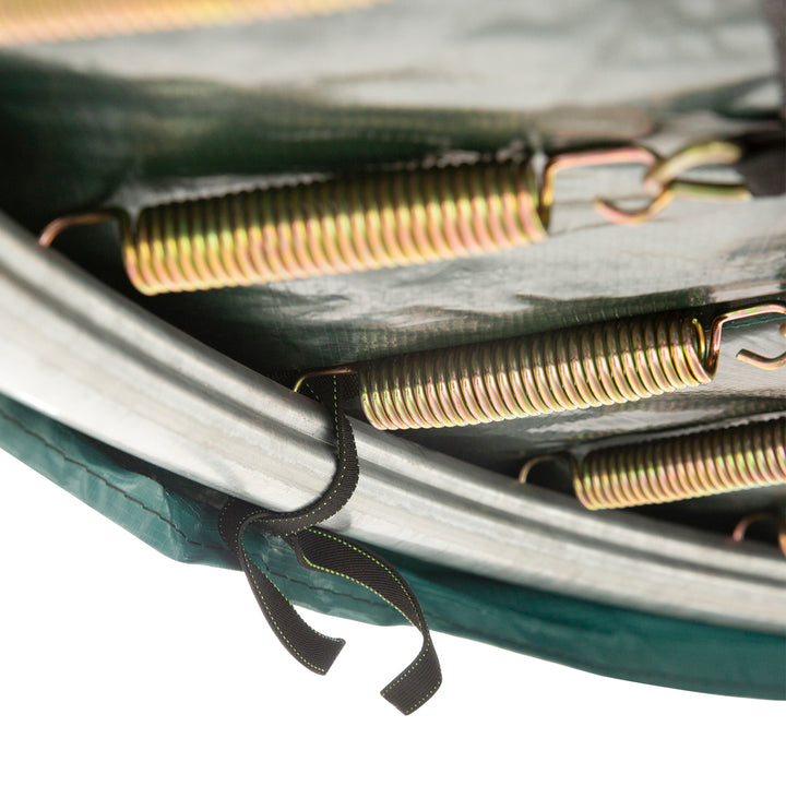 HOMCOM Φ10ft Trampoline Replacement Safety Pad Trampoline Pad Waterproof Spring Cover Green