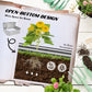 Outsunny 3.4'x3.4'x1' Outdoor Raised Garden Bed, 2-Tier Galvanized Planter Box with Safety Edging for Vegetable, Flower, Fruit