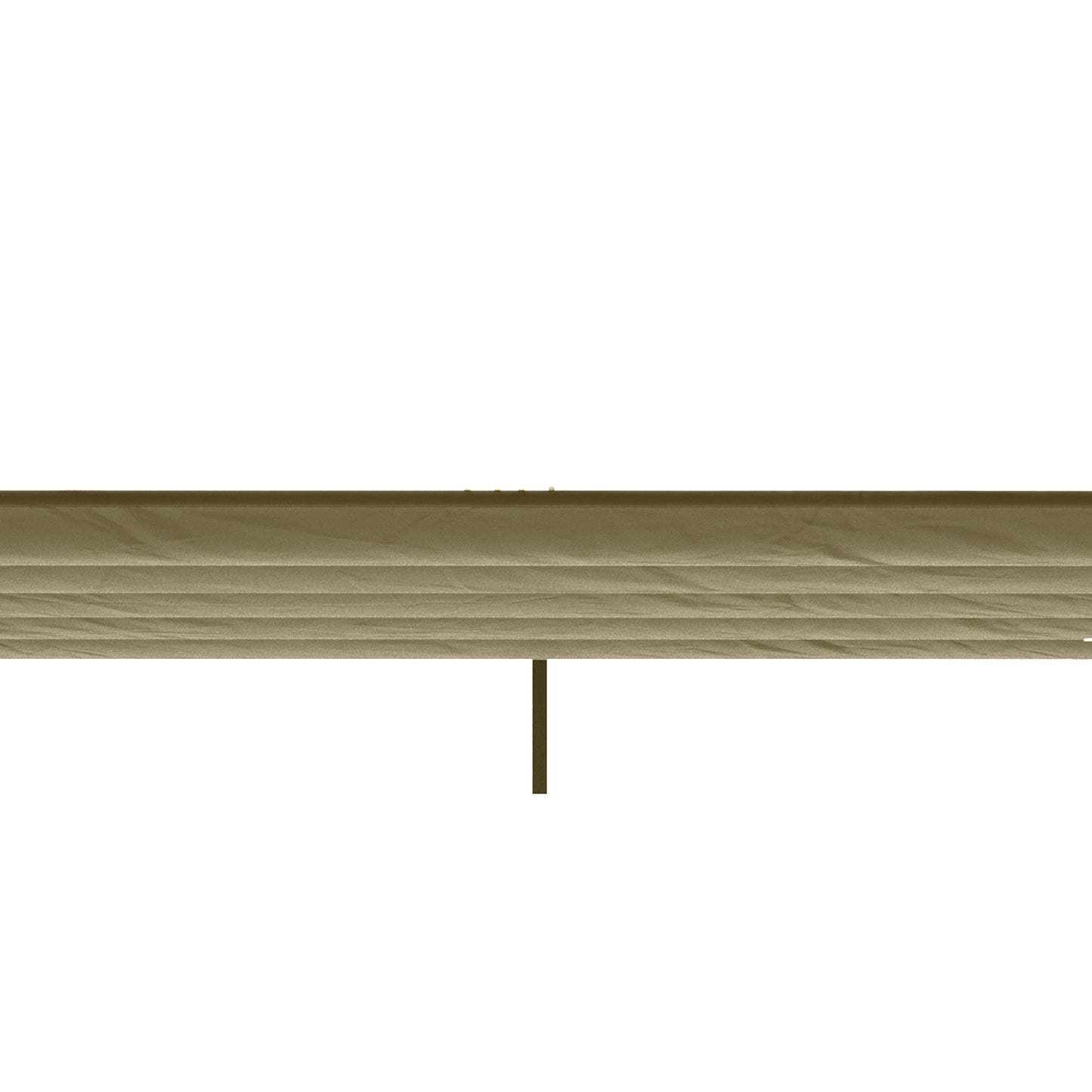 Outsunny Retractable Replacement Pergola Canopy for 10' x 10' Pergola, Pergola Cover Replacement, Cream White