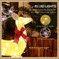Outsunny Light Up Reindeer Yard Decoration, Lighted Deer Christmas Decoration for Indoor, Outdoor, Garden, Lawn, White