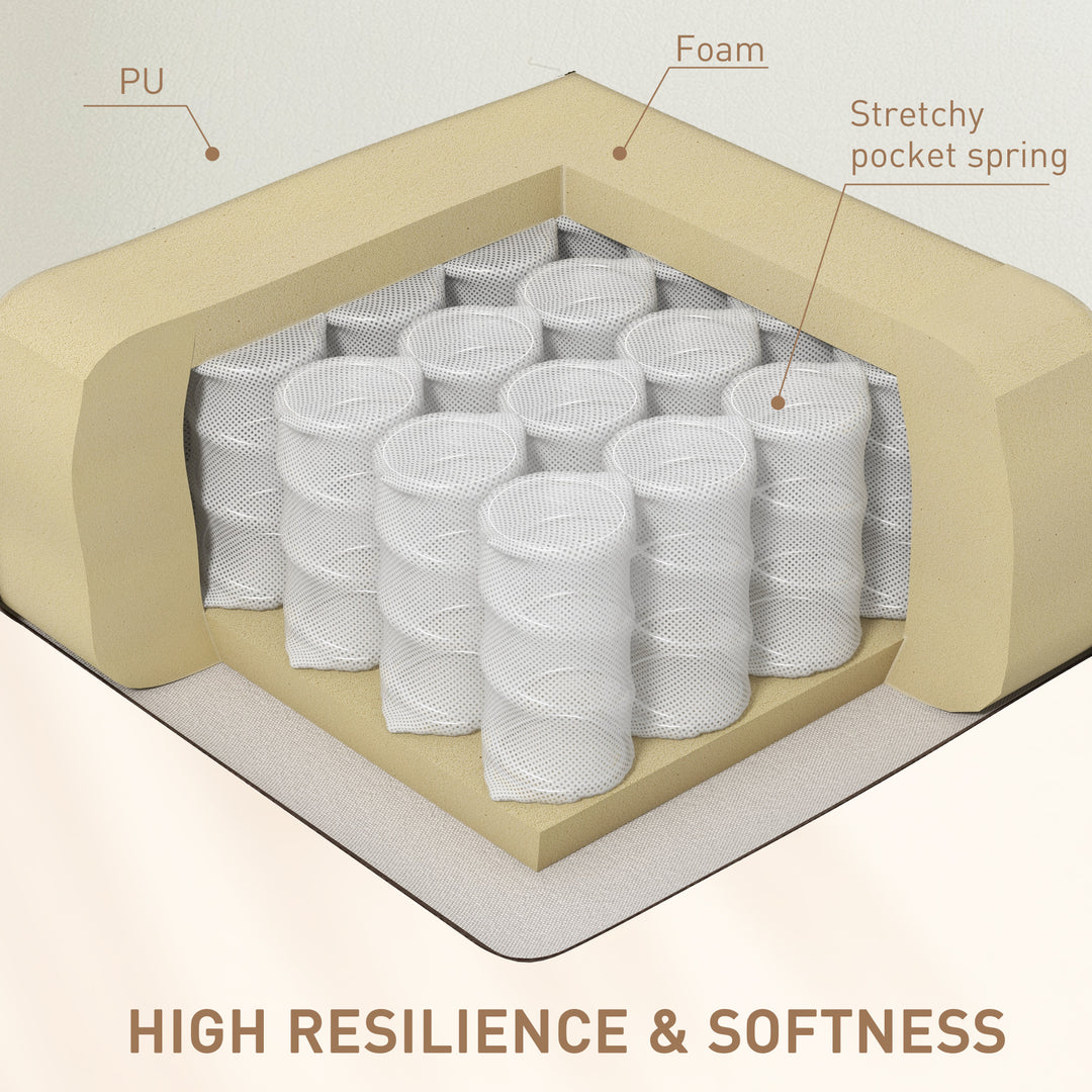 HOMCOM PU Leather Reclining Chair with Vibration Massage Recliner, Swivel Base, Rocking Function, Remote Control, Black