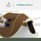 Outsunny Pop Up Tent with 2 Porch and Carry Bag, 3000mm Waterproof Camping Tent, for 2-3 People, Brown