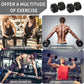 Soozier Adjustable 2 x 55lbs Weight Dumbbell Set for Weight Fitness Training Exercise Fitness Home Gym Equipment, Black (Pair)